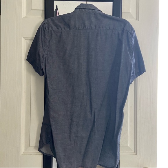 French Connection Button Down Short Sleeve Shirt - Picture 2 of 7